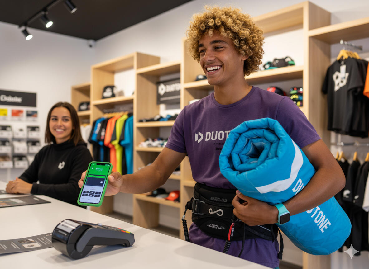 Find your ride. Anywhere the wind takes you. 🌍 COOMPI app home screen showing global search to rent kitesurf, wingfoil and surf gear worldwide. Connect riders, shops and schools.